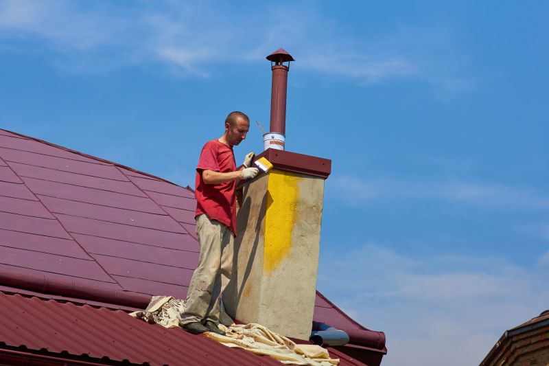 Chimney Flashing Replacement